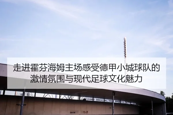 走进霍芬海姆主场感受德甲小城球队的激情氛围与现代足球文化魅力